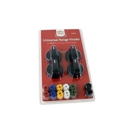 Electrolux Home Products KNOBKIT4B Frigidaire Universal Range Black Knob Kit KNOBKIT4B
